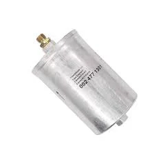 Mercedes-Benz diesel fuel filter 0024771301 with cylindrical metal housing.