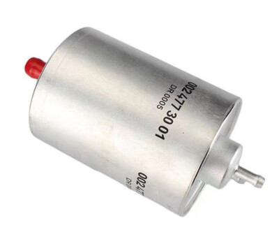 Mercedes-Benz diesel fuel filter 0024773001 with reinforced metal housing.
