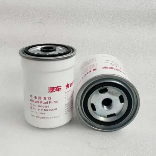 Haval H9 diesel fuel pre-filter 1105100AED61 with metal housing and mounting bracket.