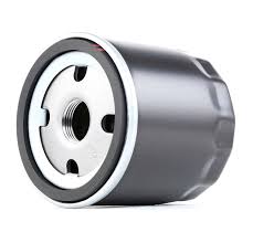 Spin-on oil filter with cylindrical metal canister and M20x1.5 threaded base