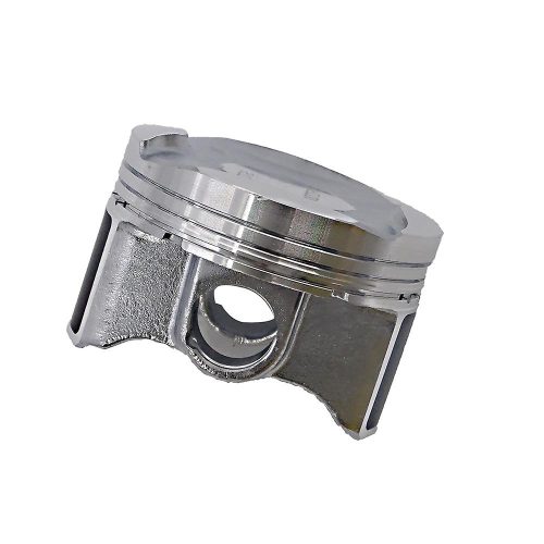 Toyota Corolla piston 13101-0T020 made from aluminum alloy with smooth exterior finish.