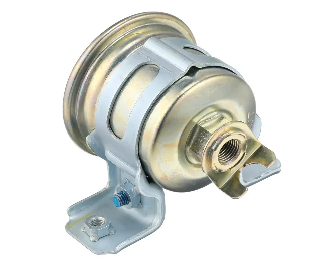 Suzuki Jimny fuel filter 15410-81A31 with reinforced metal housing.