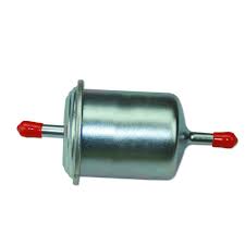 16400-V2700 Nissan Paladin fuel filter with reinforced metal housing.