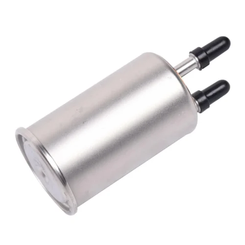 Volvo XC60 fuel filter 31355412 with OE-style metal housing.