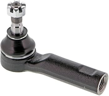 Outer tie rod end LH with metal joint housing and threaded stud