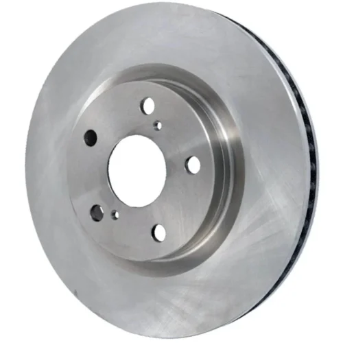 H6 3rd Gen Front Brake Disc ventilated cast iron rotor with machined silver braking surface for Haval H6 3rd generation front brake system