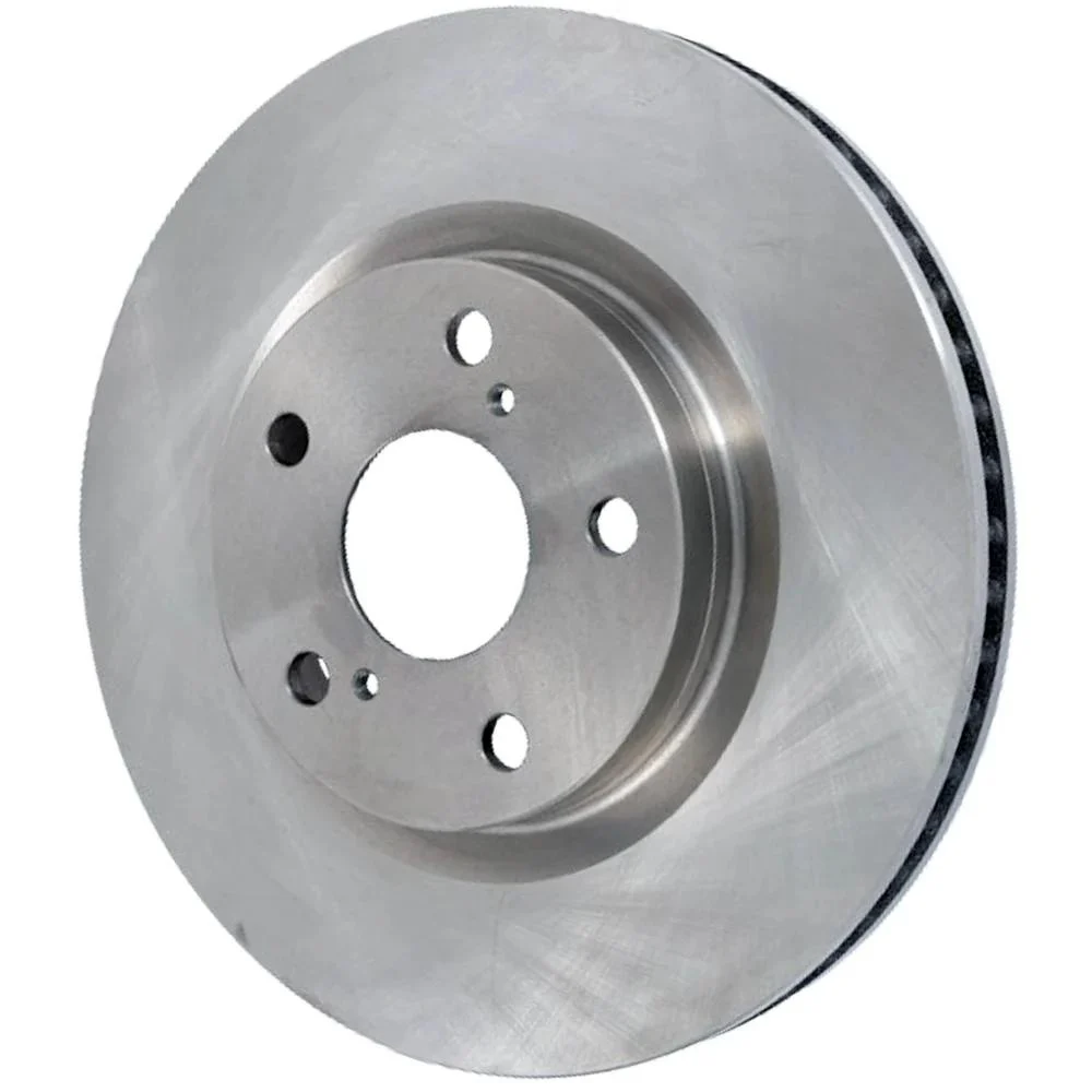 H6 3rd Gen Front Brake Disc ventilated cast iron rotor with machined silver braking surface for Haval H6 3rd generation front brake system