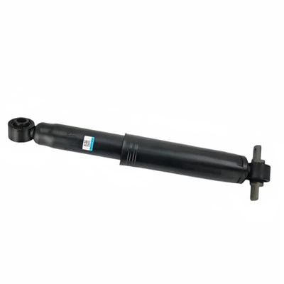 2915100XPW01A rear suspension damper for GWM Poer with black cylindrical body, round end bushings, and straight mounting layout